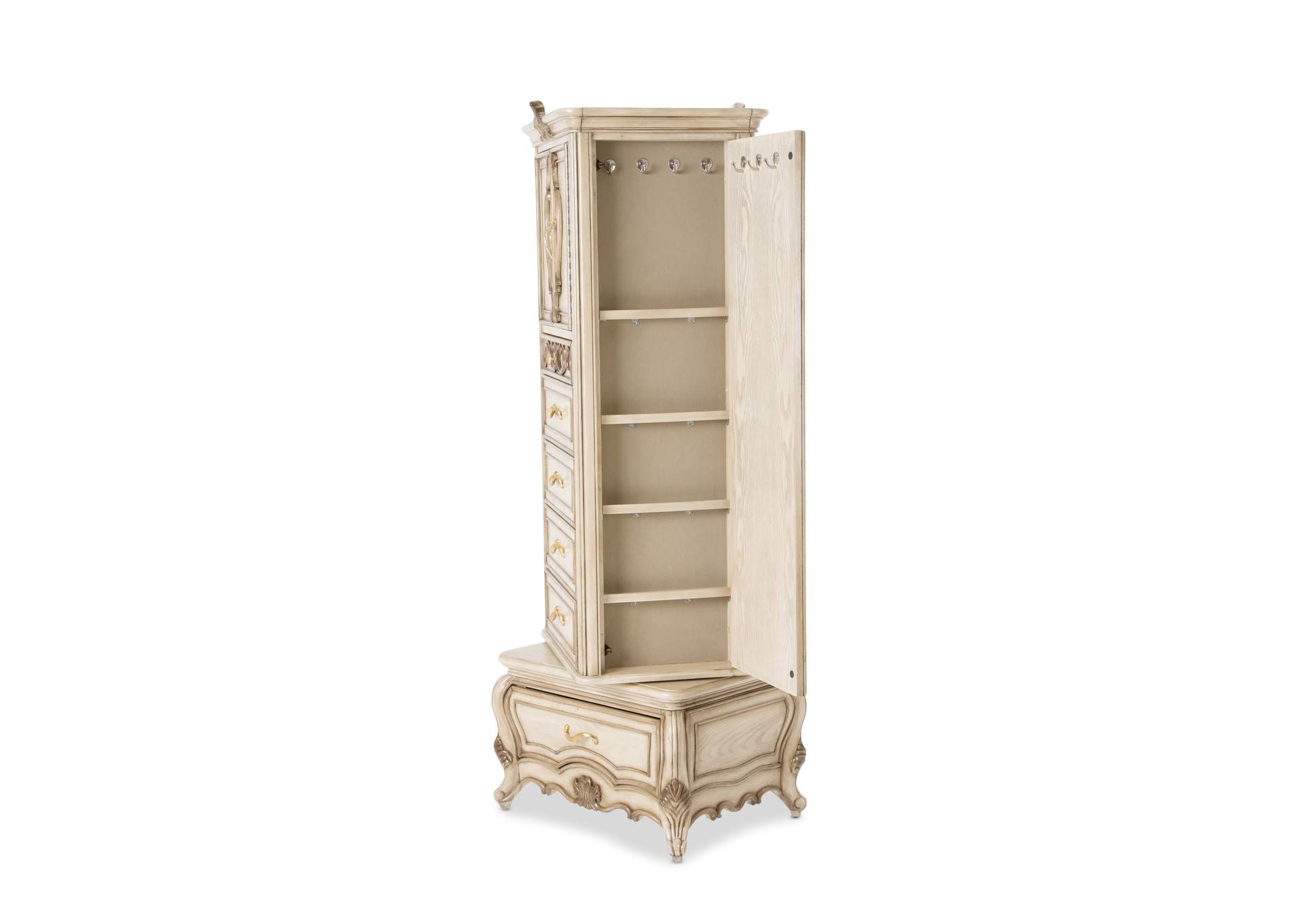 Platine de Royale Dresser Mirror Champagne,Michael Amini (AICO)