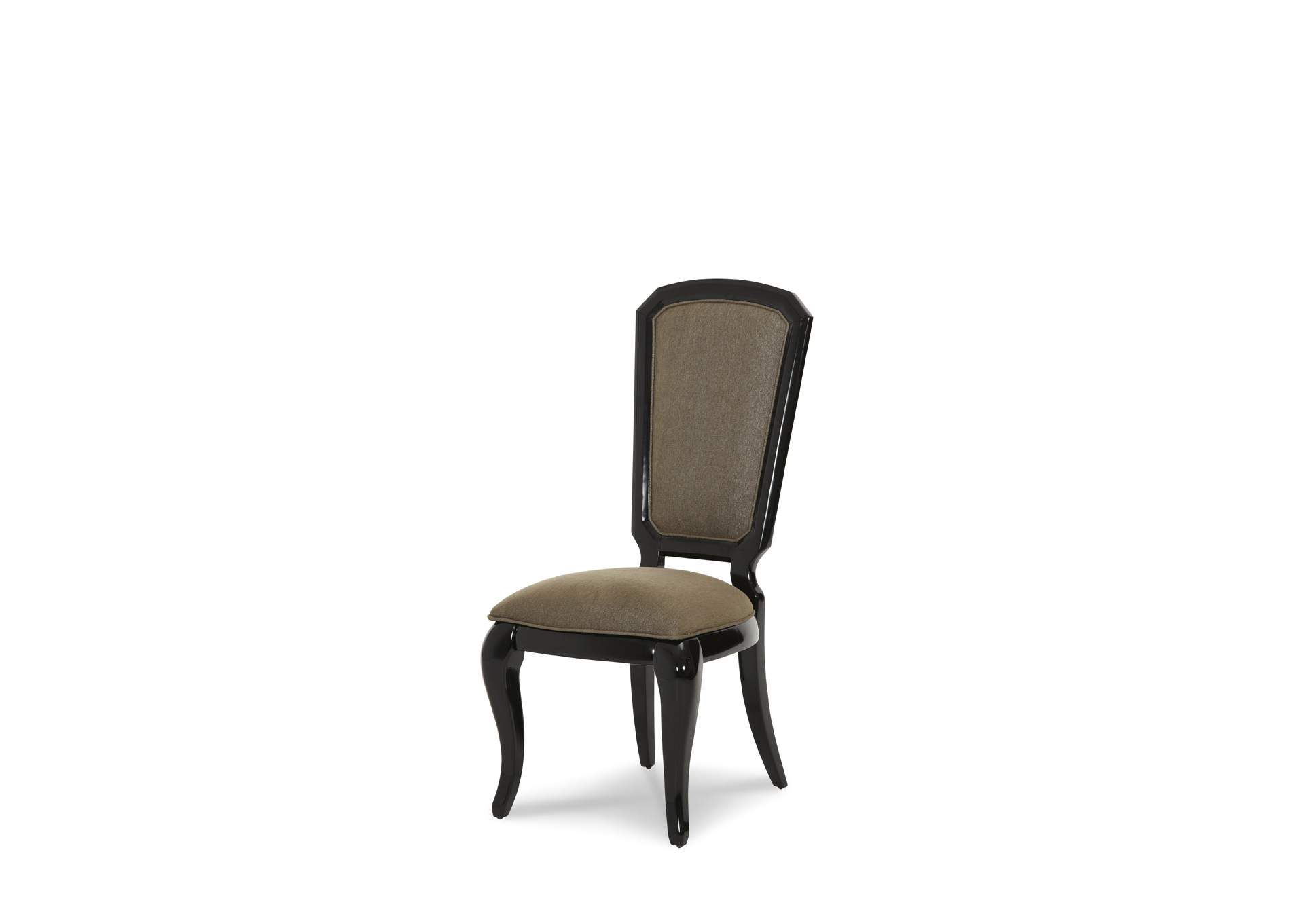 After Eight Side Chair Black Onyx
