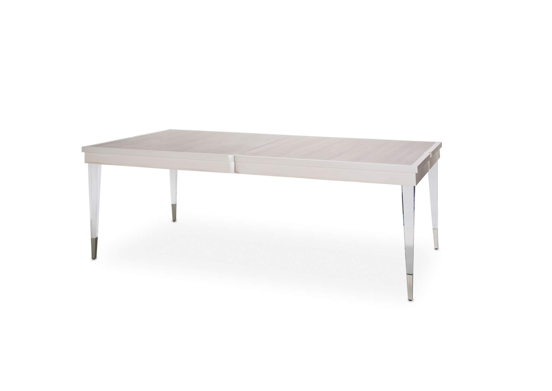 Camden Court 4 Leg Rect. Dining Table Pearl,Michael Amini (AICO)