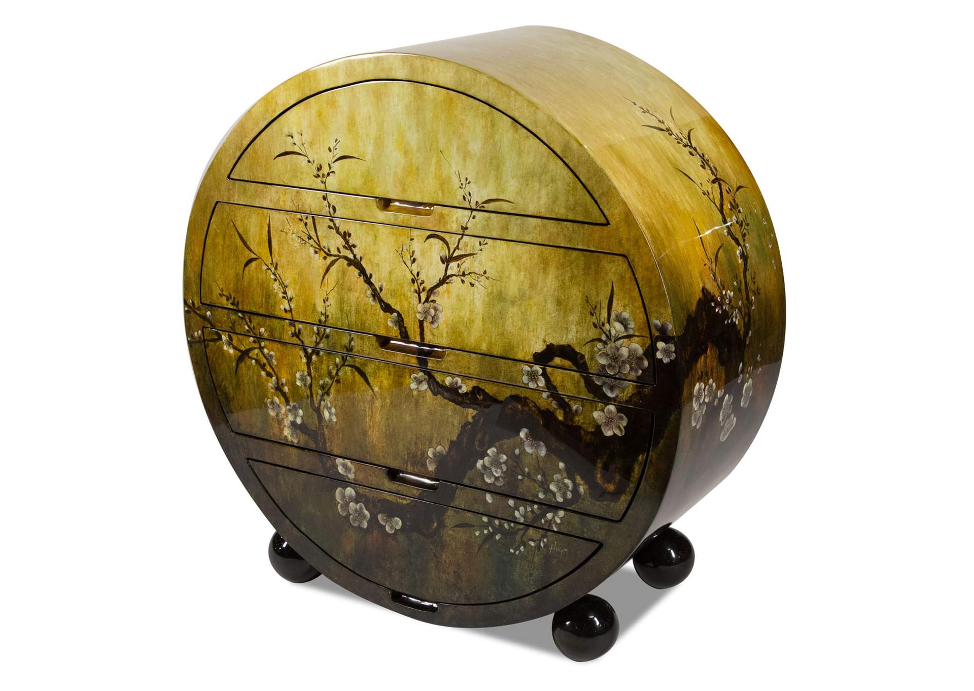 Illusions Round Chest,Michael Amini (AICO)
