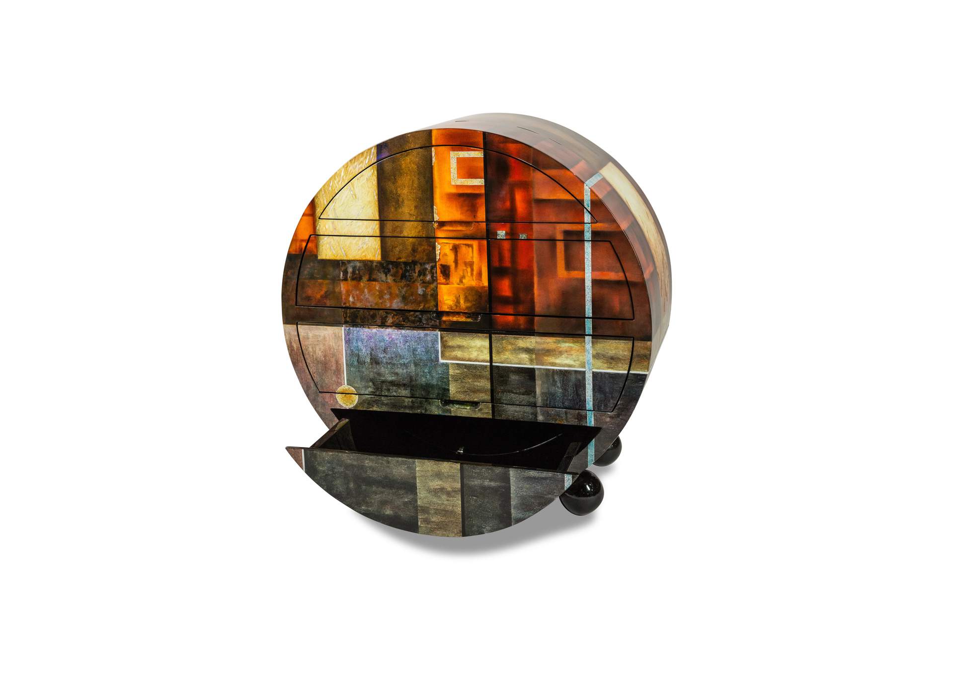 Illusions Round Chest,Michael Amini (AICO)