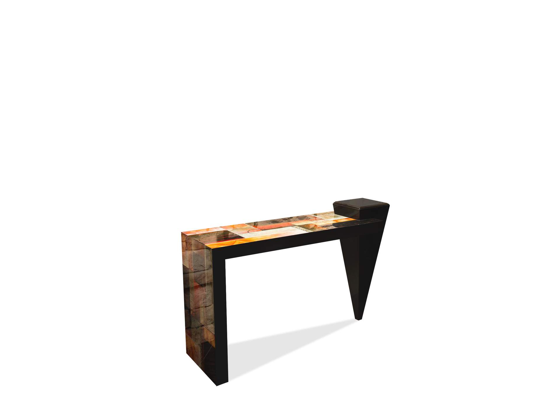 Illusions Console Table,Michael Amini (AICO)