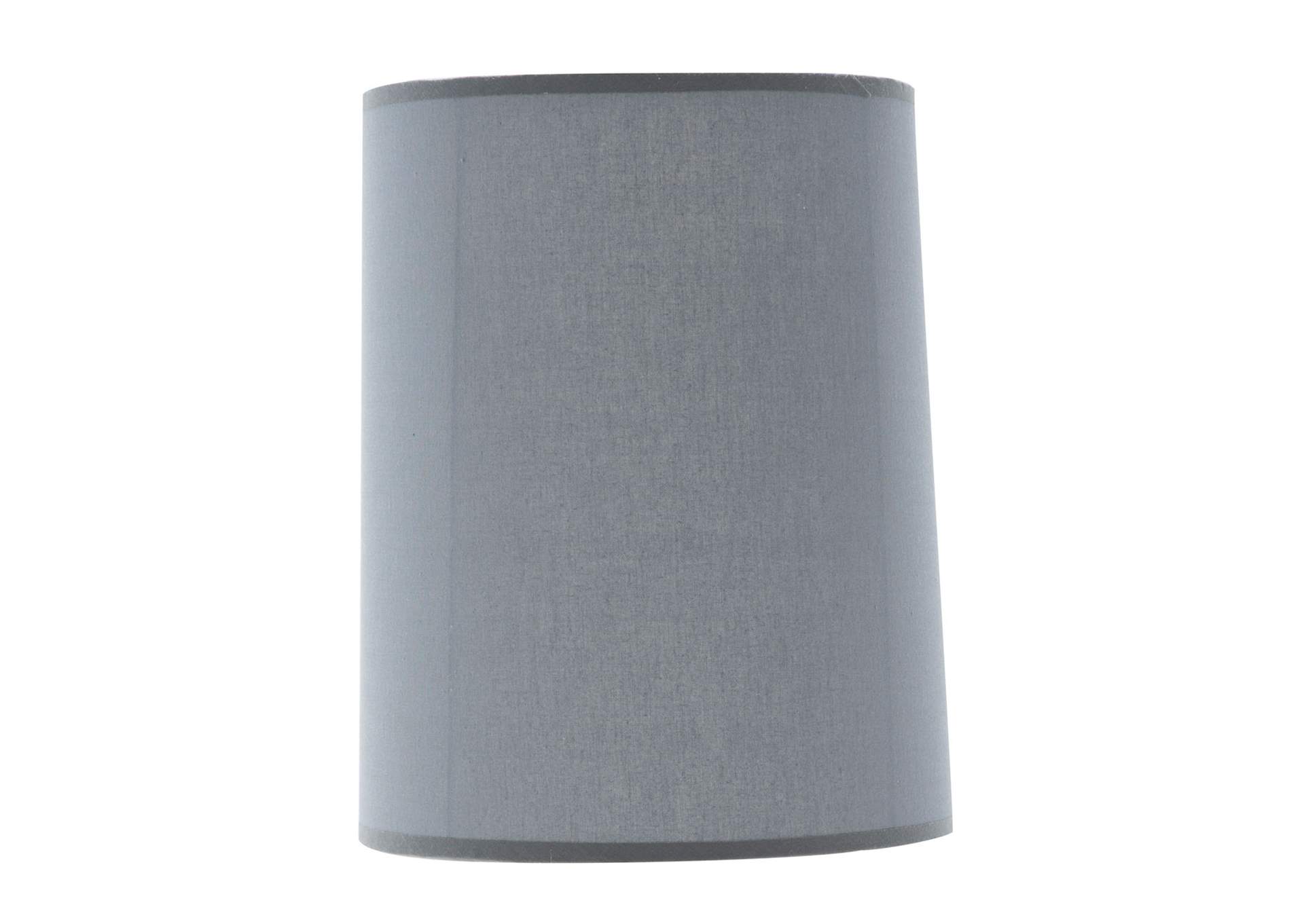 Montreal Drum Lamp Shade, Gray,-Pack/2,Michael Amini (AICO)