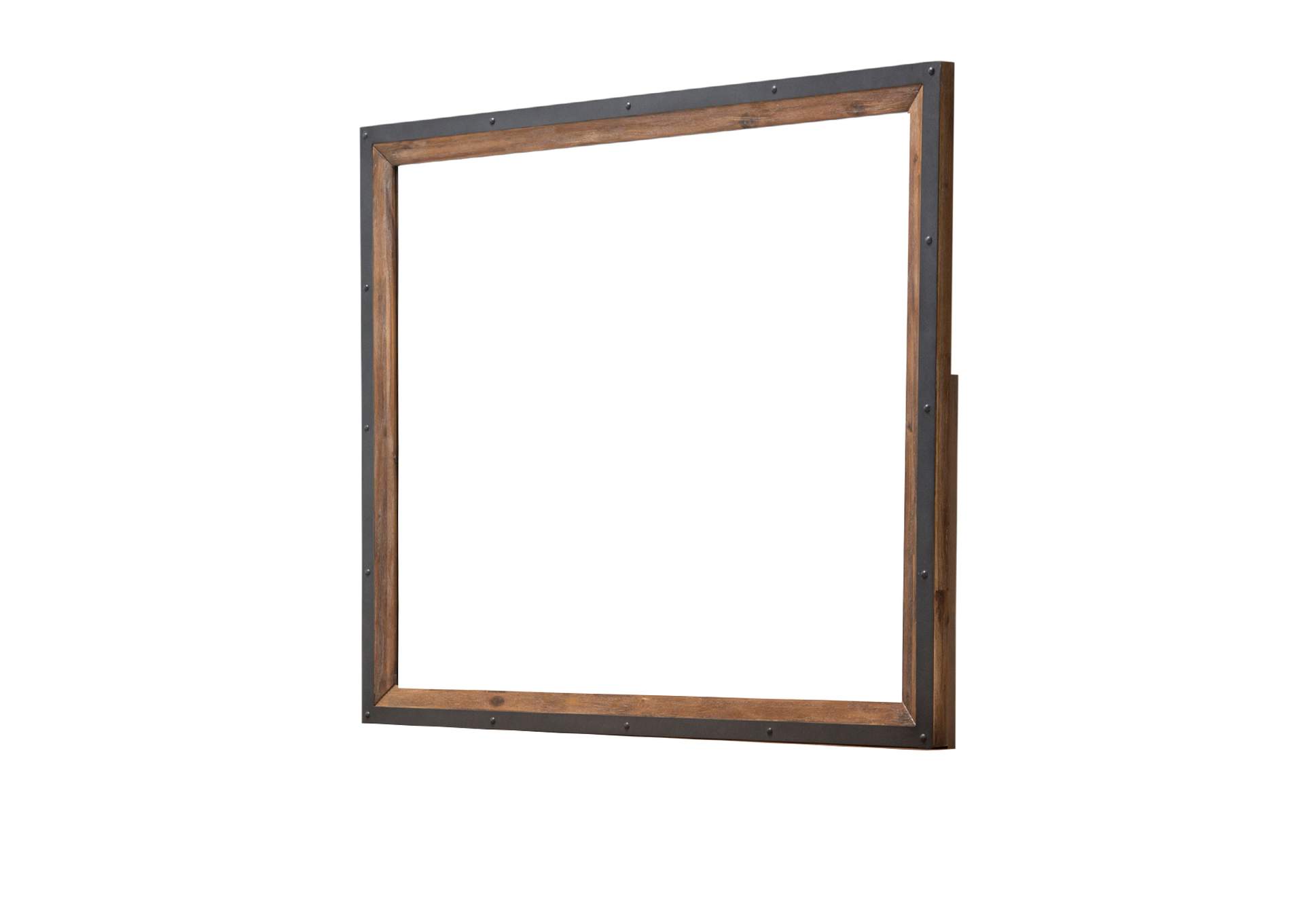 Brooklyn Walk Dresser Mirror Burnt Umber,Michael Amini (AICO)