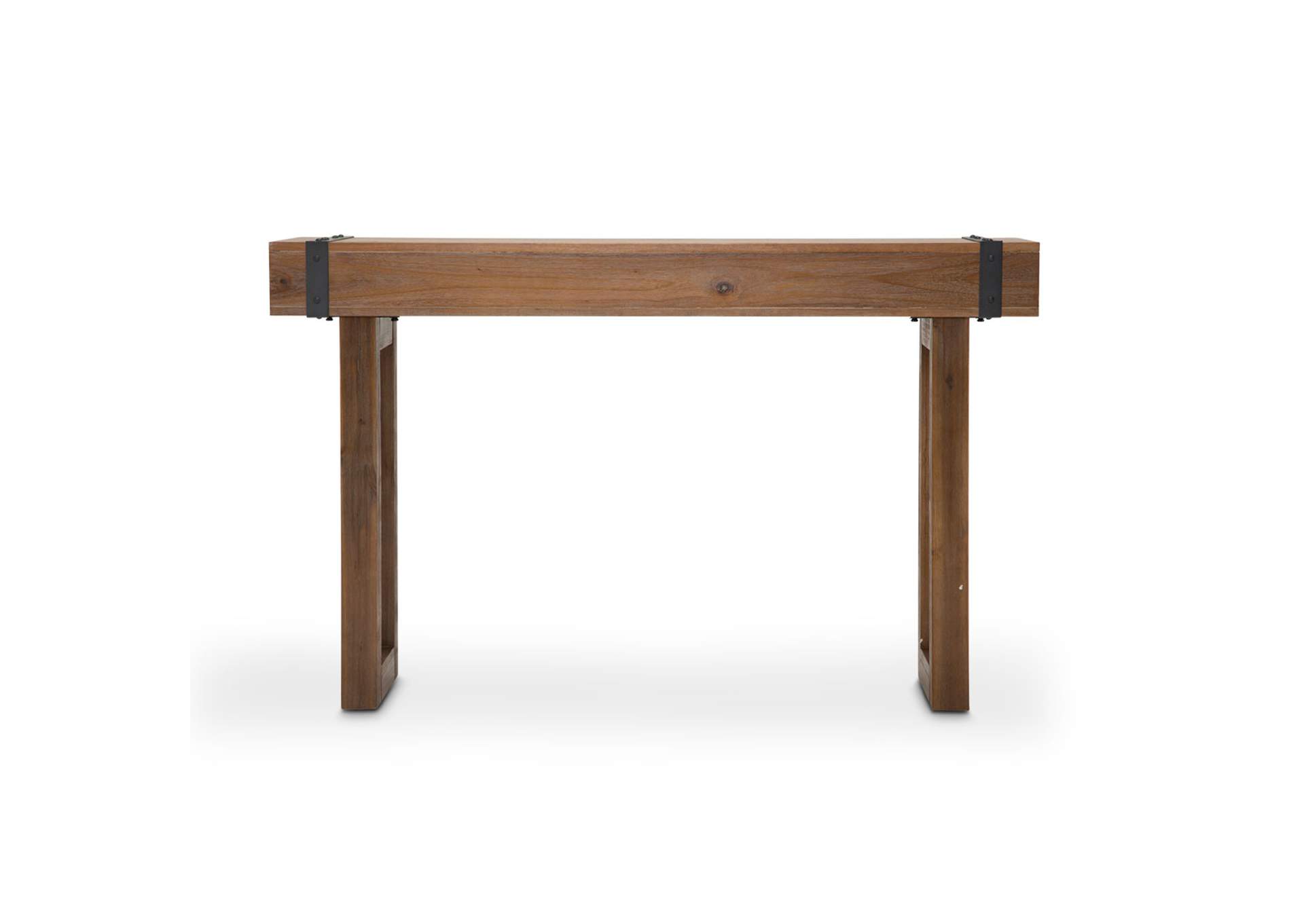 Brooklyn Walk Console Table Burnt Umber,Michael Amini (AICO)