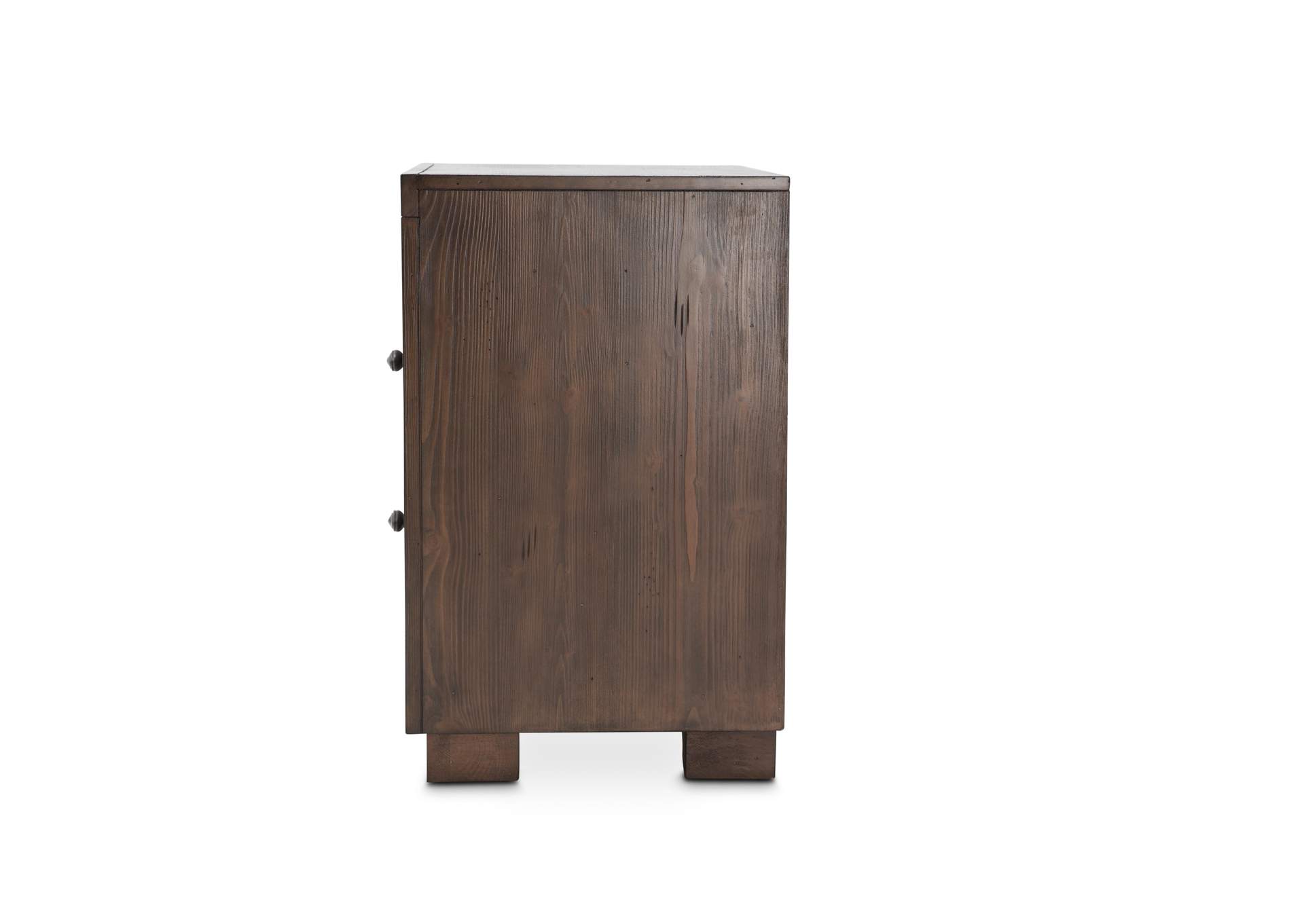 Carrollton Nightstand, 2 Drawers Rustic Ranch,Michael Amini (AICO)