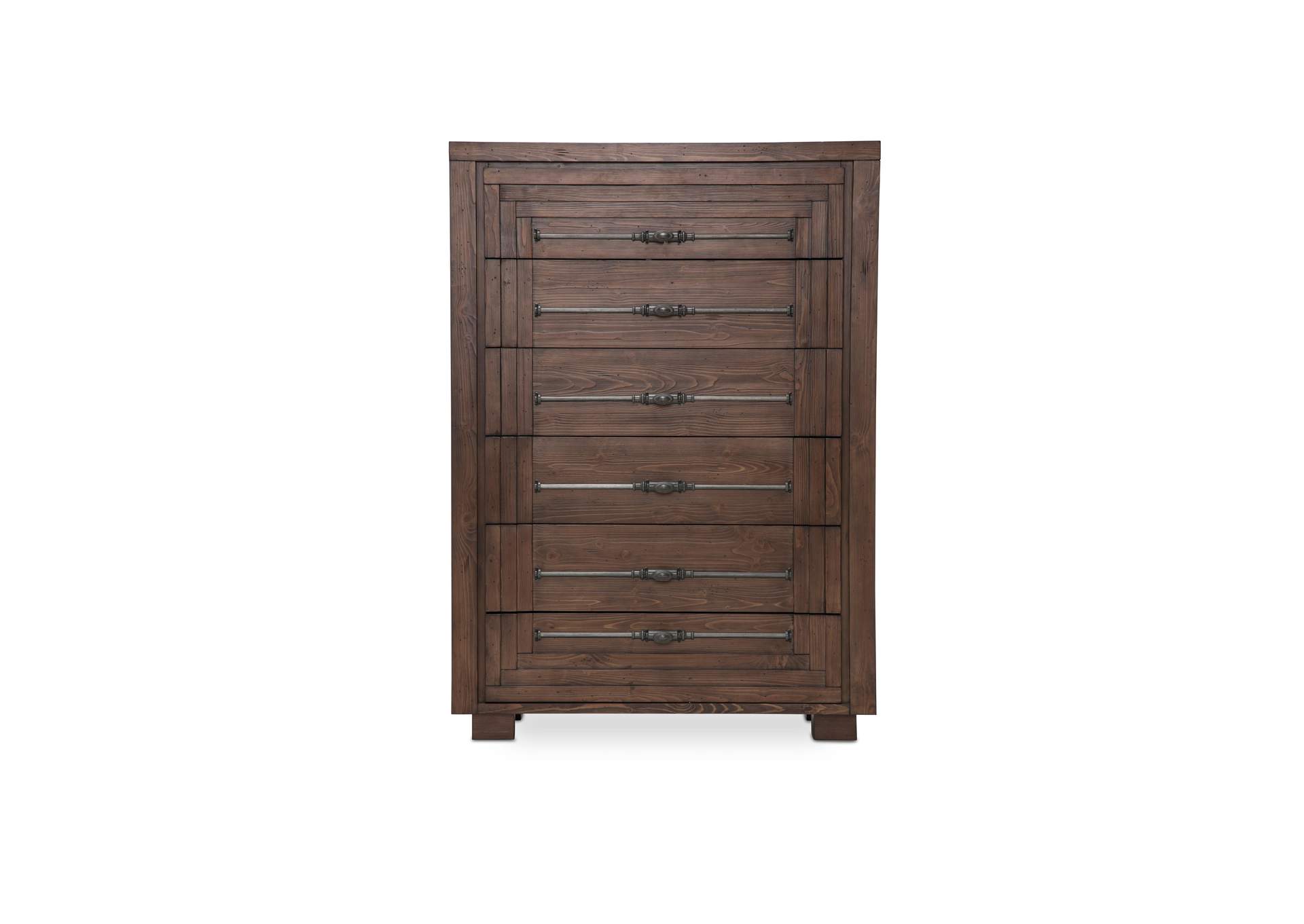 Carrollton 6 Drawer Chest Rustic Ranch,Michael Amini (AICO)