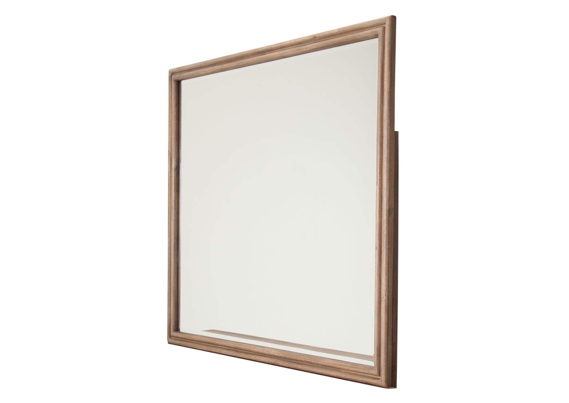 Hudson Ferry Dresser Mirror Driftwood,Michael Amini (AICO)