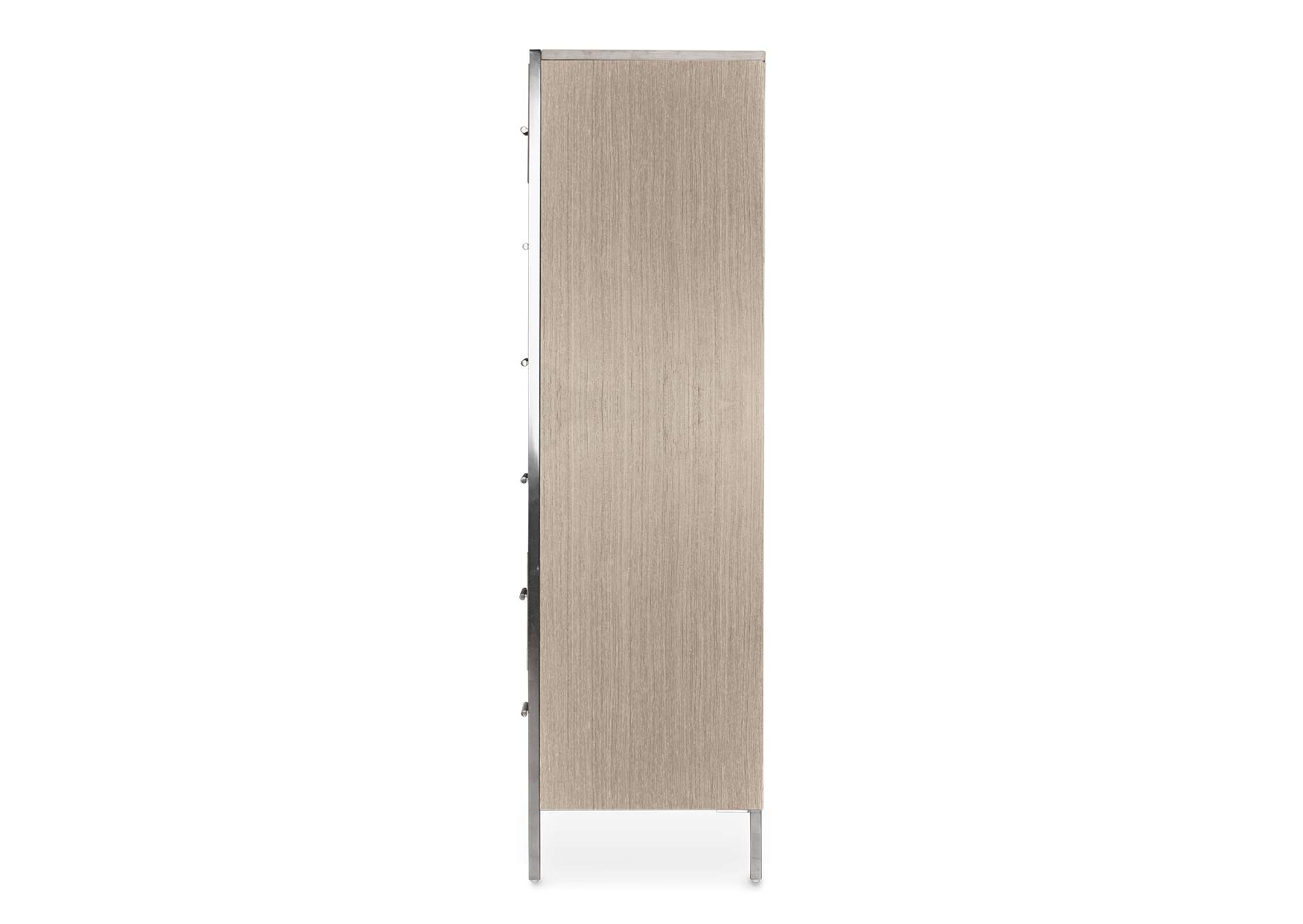 Silverlake Village 6 Drawer Chest Washed Oak,Michael Amini (AICO)