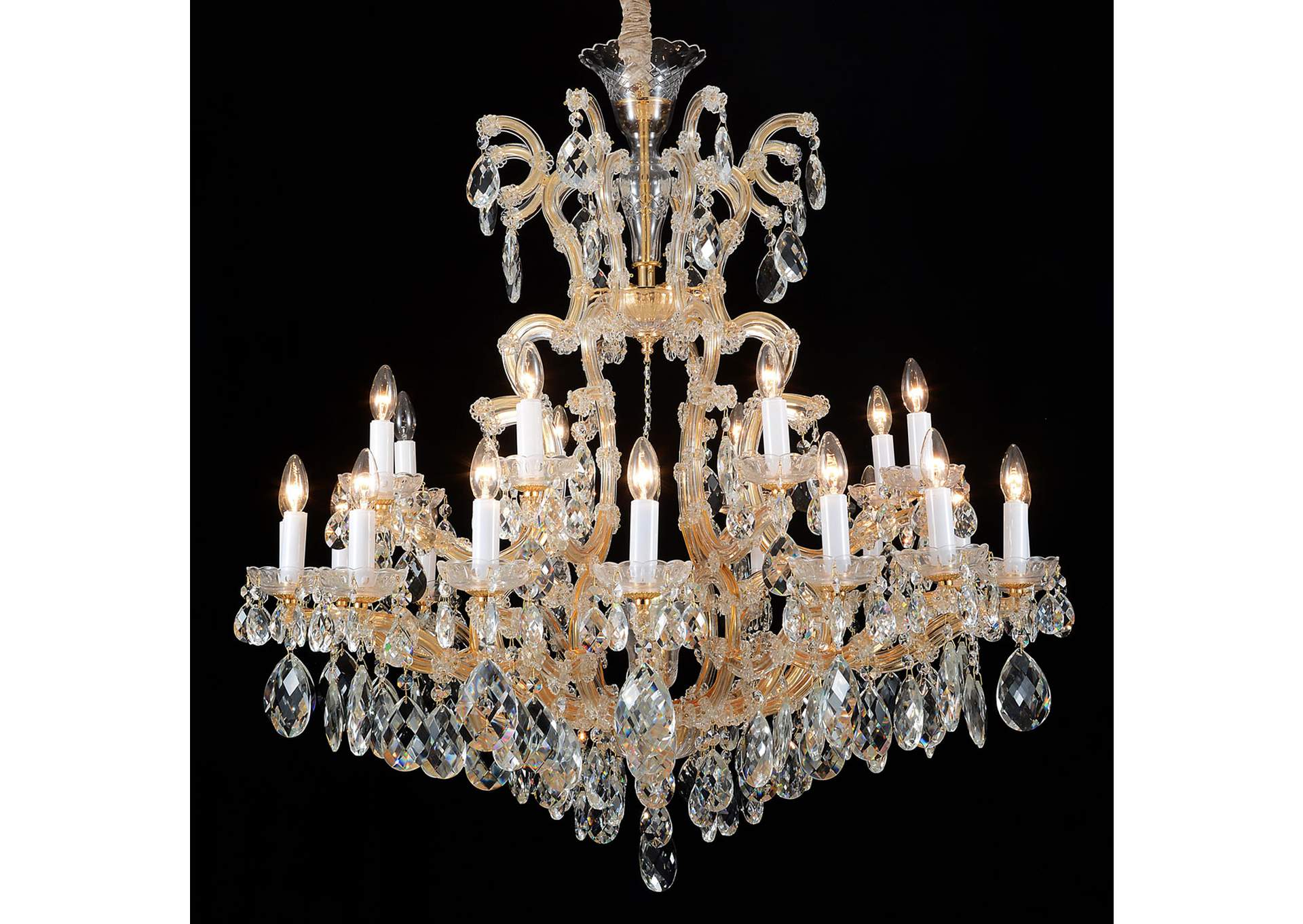 La Scala 25 Light Chandelier,Michael Amini (AICO)