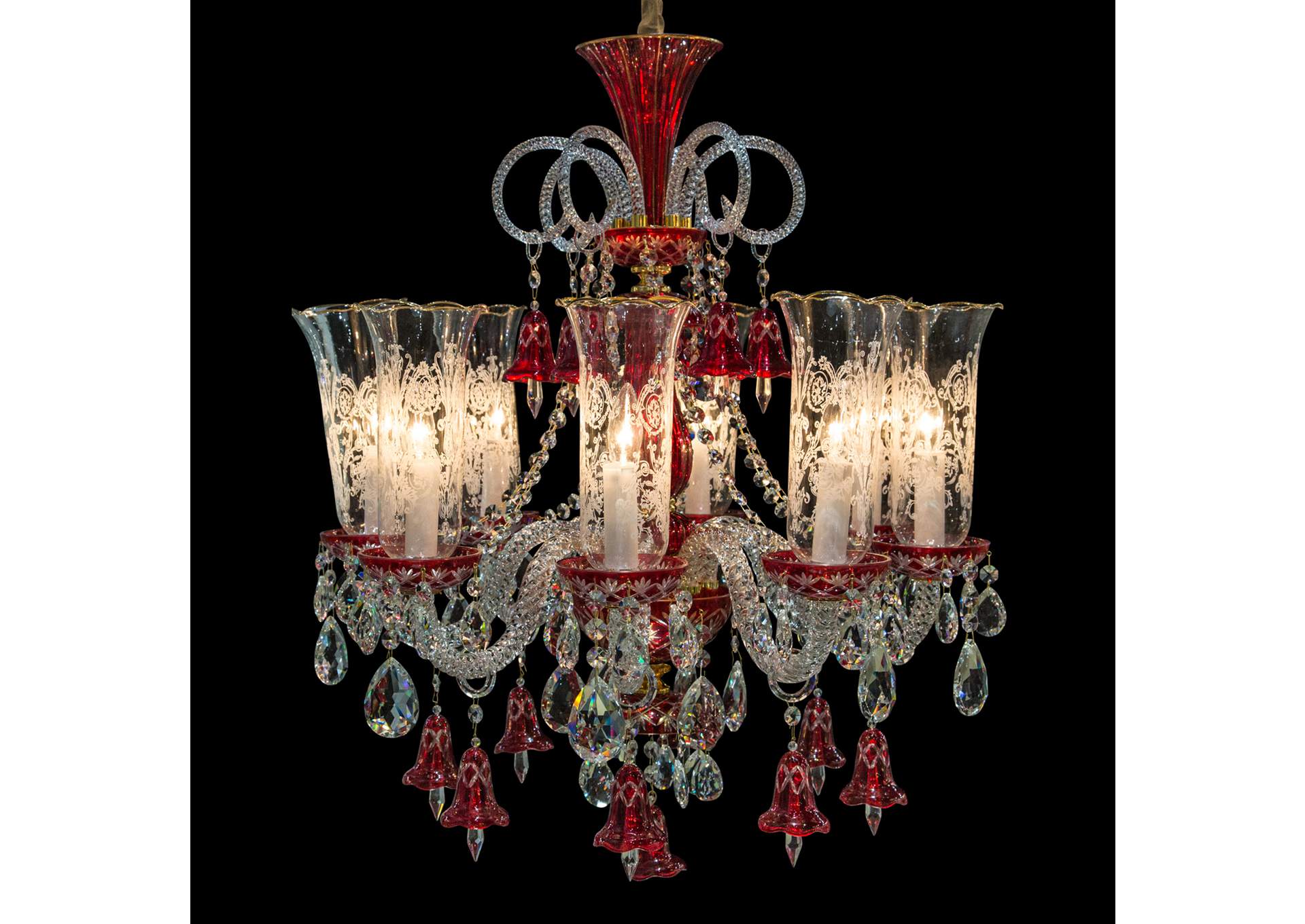 Winter Palace 8 Light Chandelier,Michael Amini (AICO)