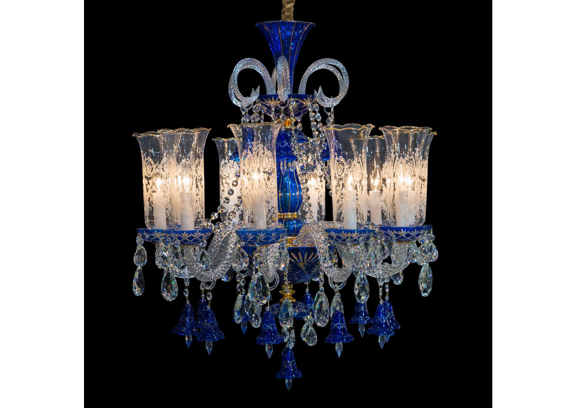 Winter Palace 10 Light Chandelier,Michael Amini (AICO)