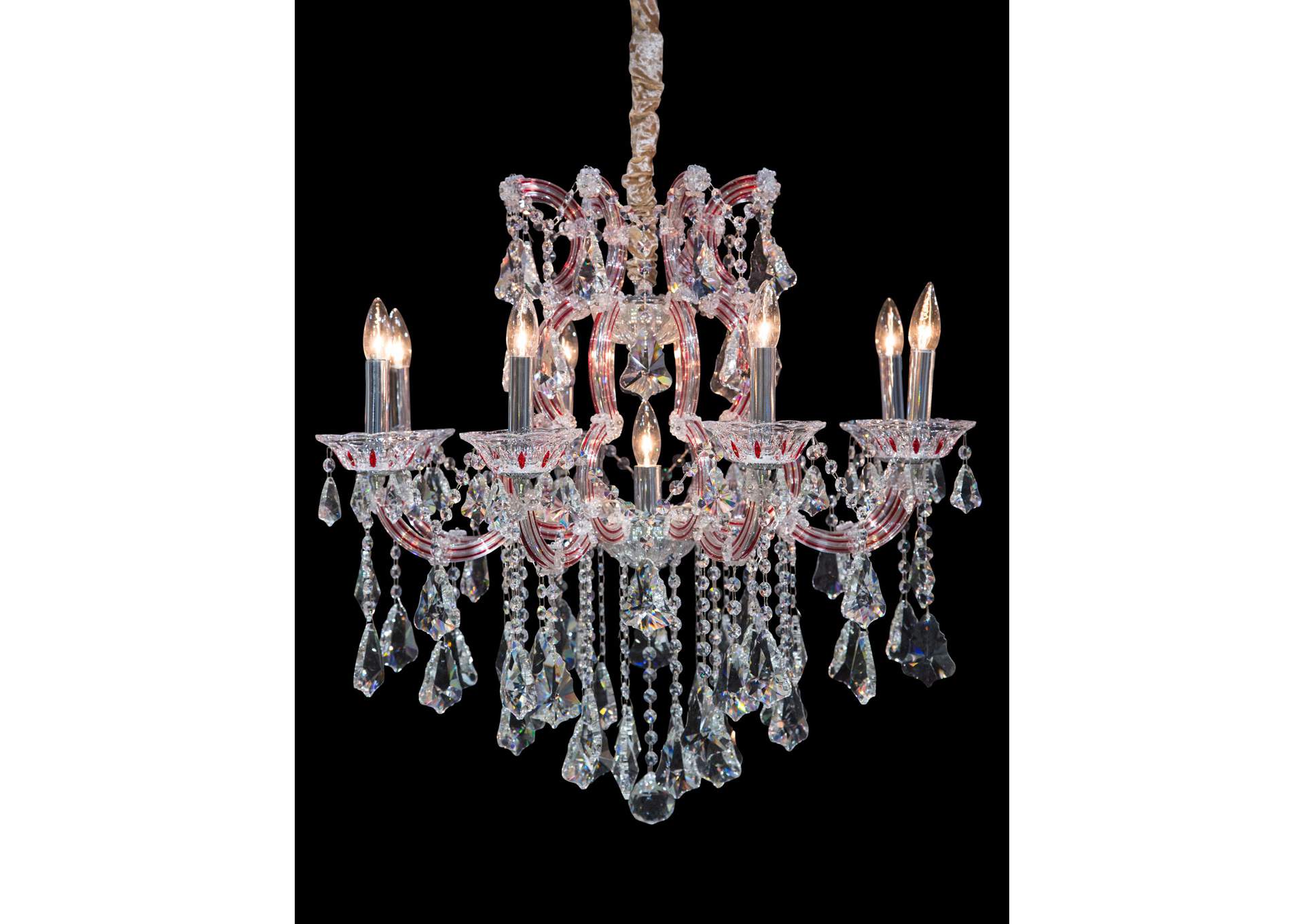 Palacio 9 Light Chandelier,Michael Amini (AICO)