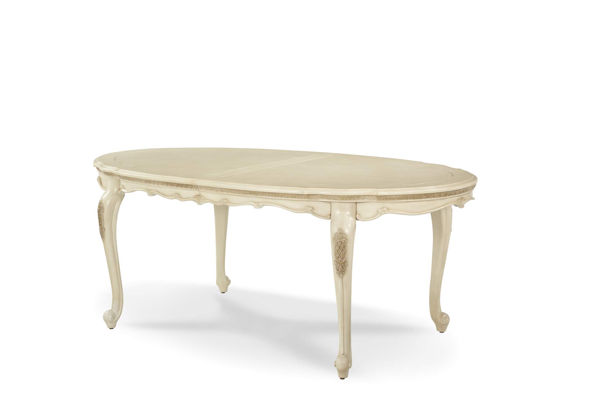 Lavelle Oval Dining Table Blanc