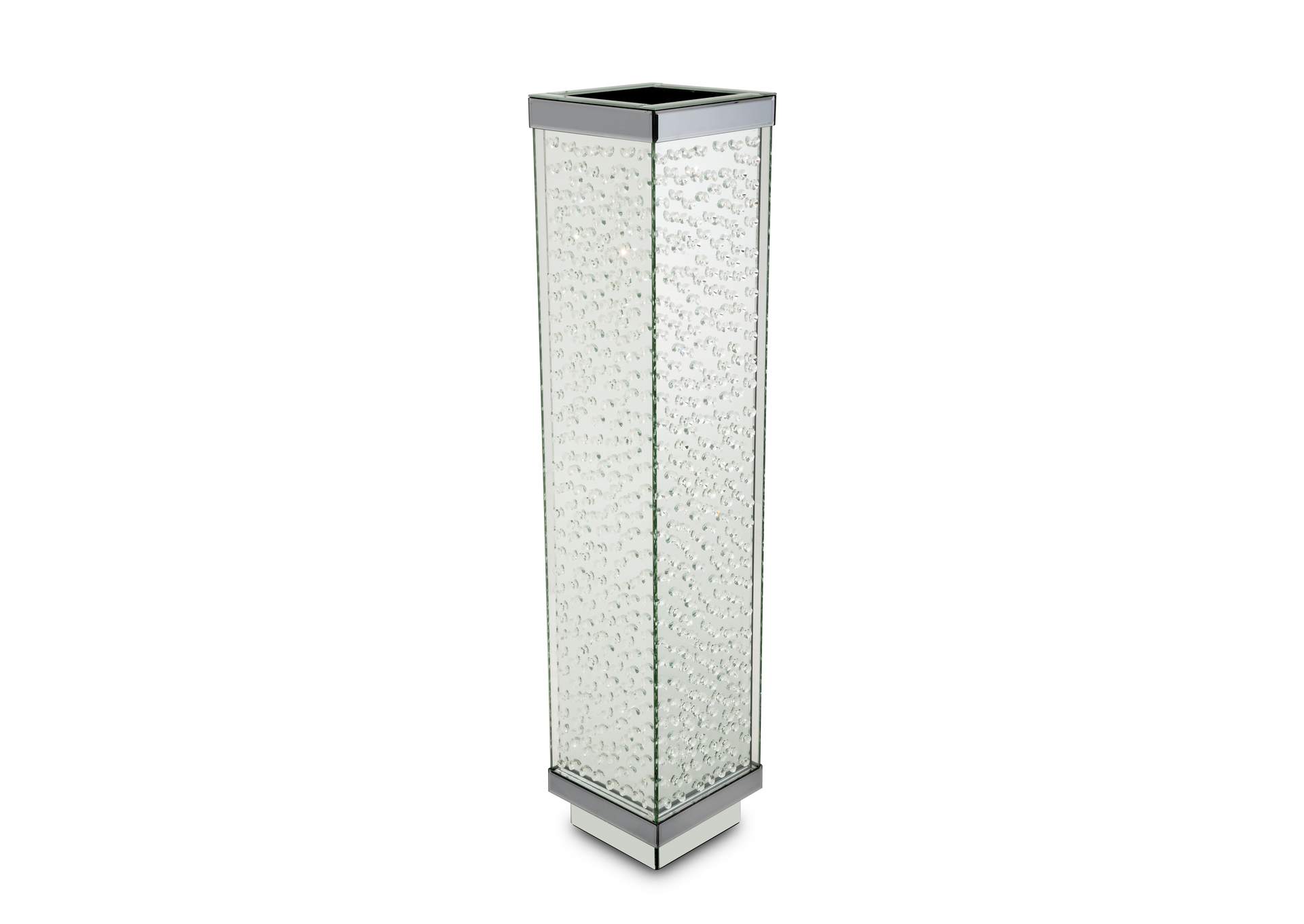 Montreal Crystal Vase, Large,Michael Amini (AICO)