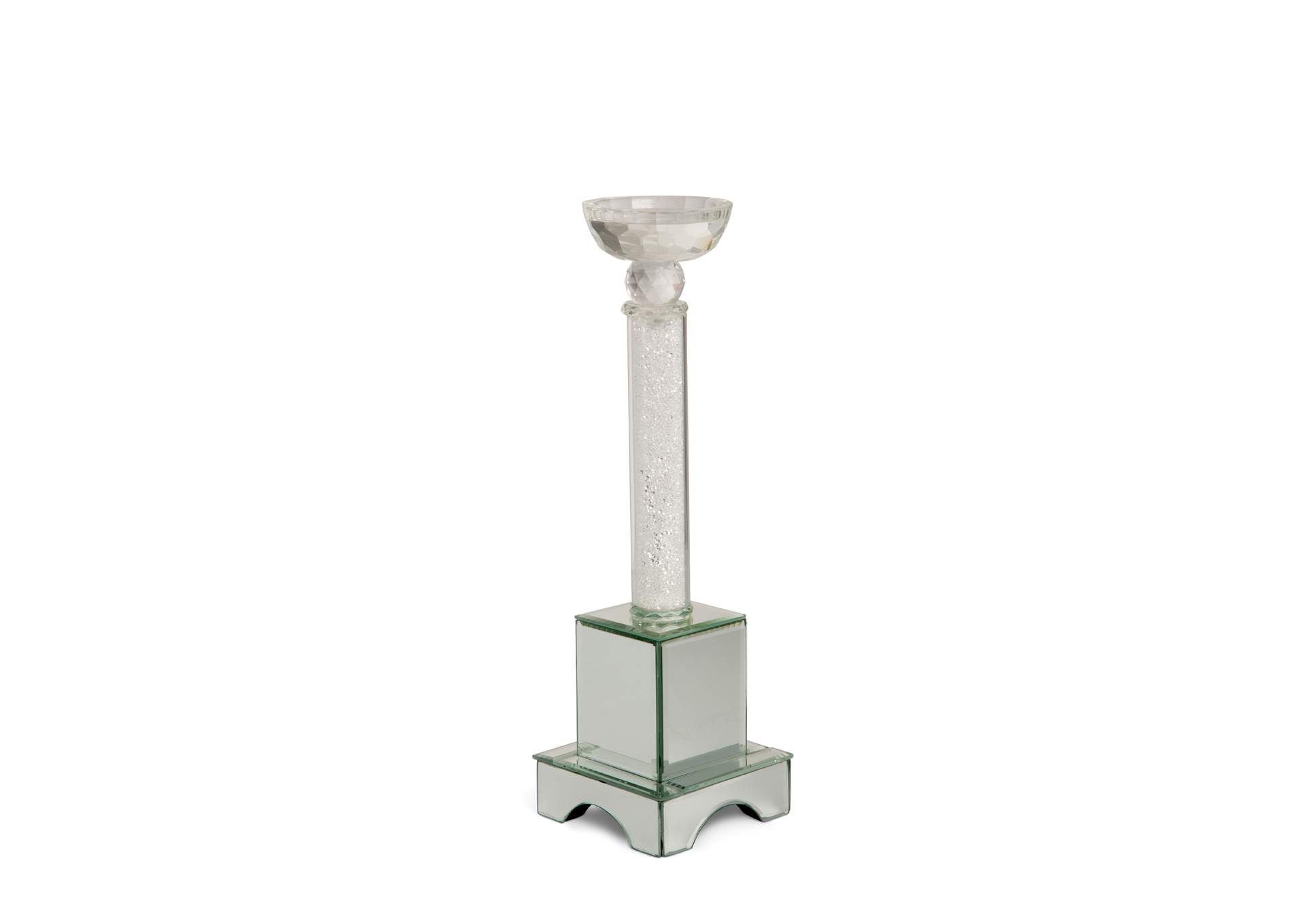 Montreal Medium Crystal Tower w/Mirror (2/Pack),Michael Amini (AICO)