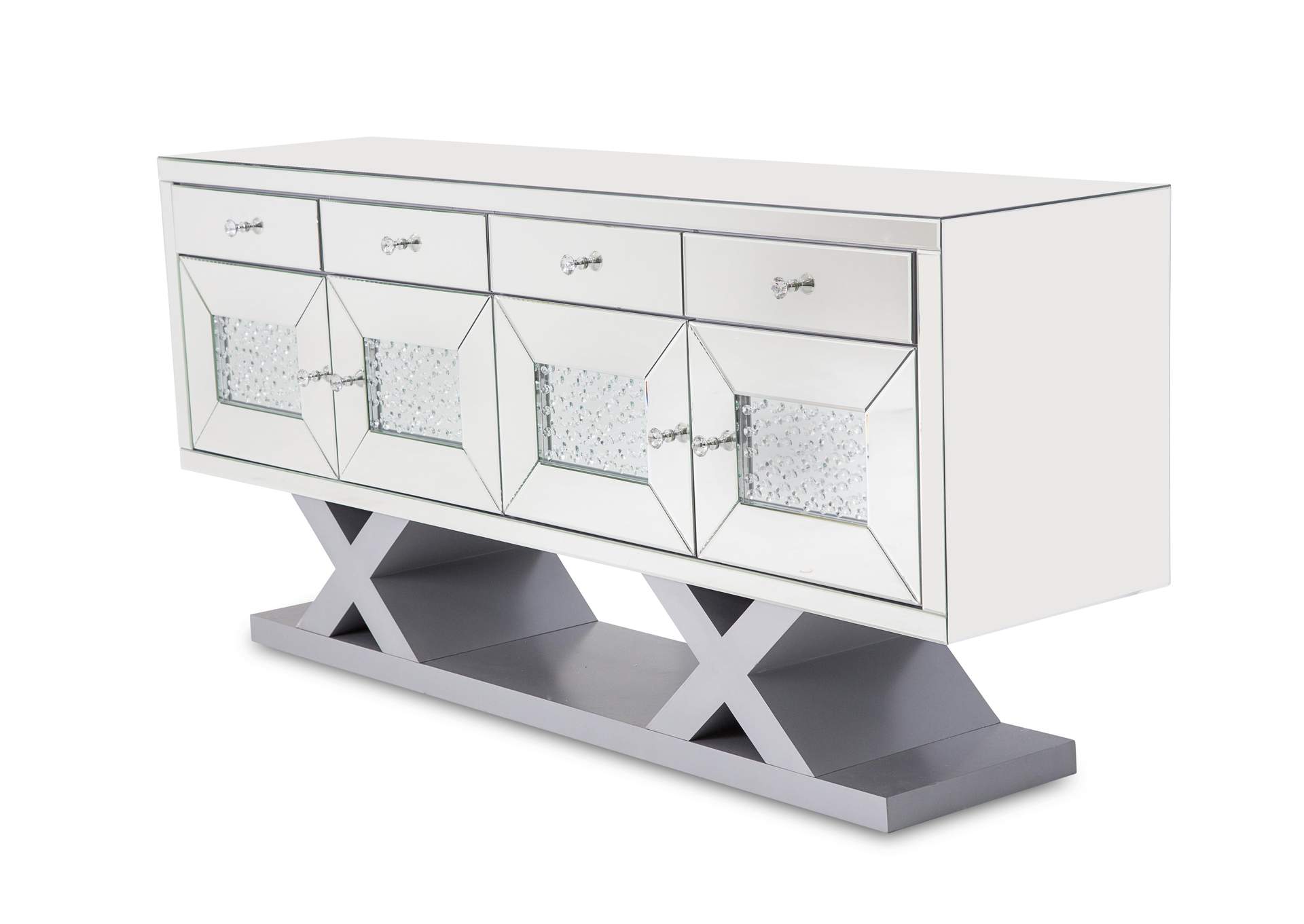Montreal Accent Cabinet w/Crystal Accents,Michael Amini (AICO)