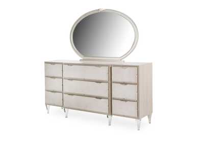 Image for Camden Court"Dresser and Mirror"Pearl