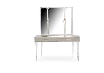Image for Camden Court"Vanity Desk w/Mirror"Pearl