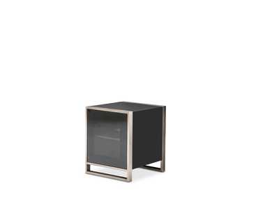 Image for Metro Lights Fireplace,Left Cabinet Midnight