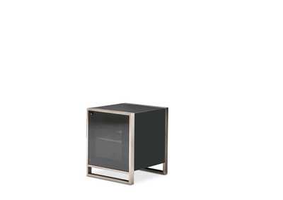 Image for Metro Lights Fireplace,Right Cabinet Midnight