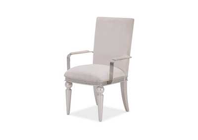 Glimmering Heights Arm Chair Ivory,Michael Amini (AICO)