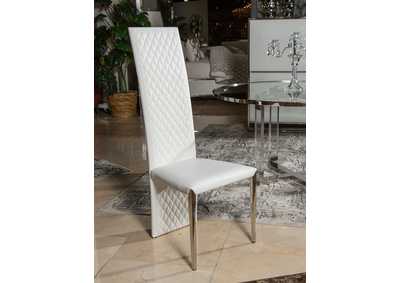 Image for State St. Assm. Side Chair, Tall Glossy White