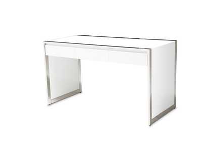 Image for State St. Writing Desk Glossy White