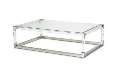 Image for State St."Rect.Cocktail Table"Stainless Steel