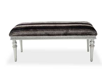 Image for Melrose Plaza Non-Storage Bed Bench Dove