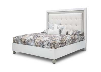 Sky Tower White Cloud Queen Platform Bed,AICO