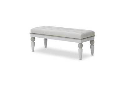 Image for Sky Tower Bedside Bench Cloud White