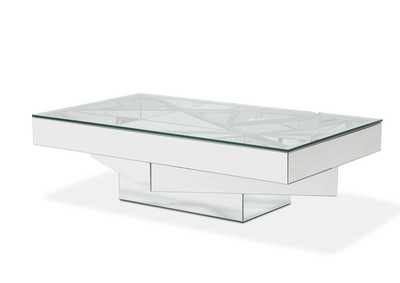 Image for Montreal Rect. Cocktail Table w/ Glass Top