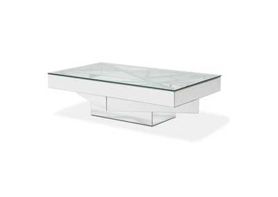 Image for Montreal Rect. Cocktail Table w/ Glass Top