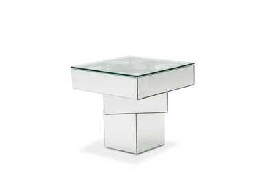 Image for Montreal End Table w/ Glass Top