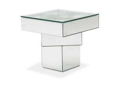 Image for Montreal End Table w/ Glass Top