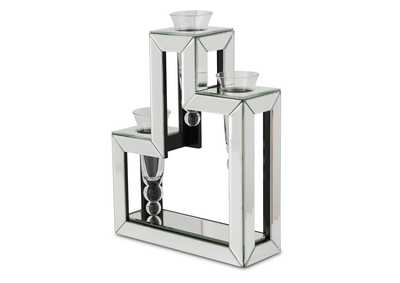 Image for Montreal Mirrored Glass Vase- 3 Tier