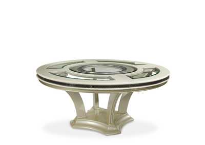 Image for Hollywood Swank Pearl Caviar Round Dining Table