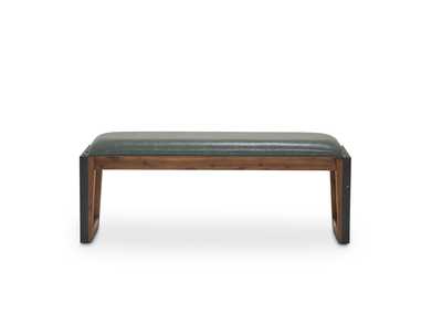 Image for Brooklyn Walk Dining Bench Burnt Umber