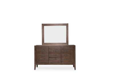 Image for Carrollton"Sideboard and Mirror"Rustic Ranch