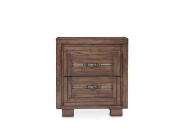 Image for Carrollton Nightstand, 2 Drawers Rustic Ranch