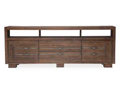 Image for Carrollton TV Console Rustic Ranch