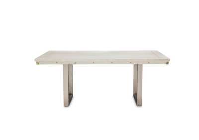 Image for Menlo Station"Rect.Dining Table"Brushed Silver