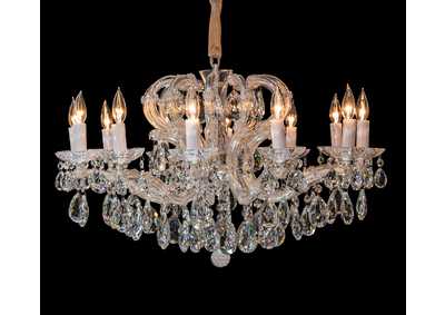 Image for Portola 12 Light Chandelier Silver