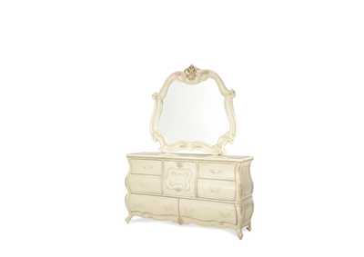 Image for Lavelle"Dresser and Mirror"Blanc