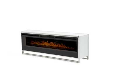 Image for State St. Fireplace Glossy White