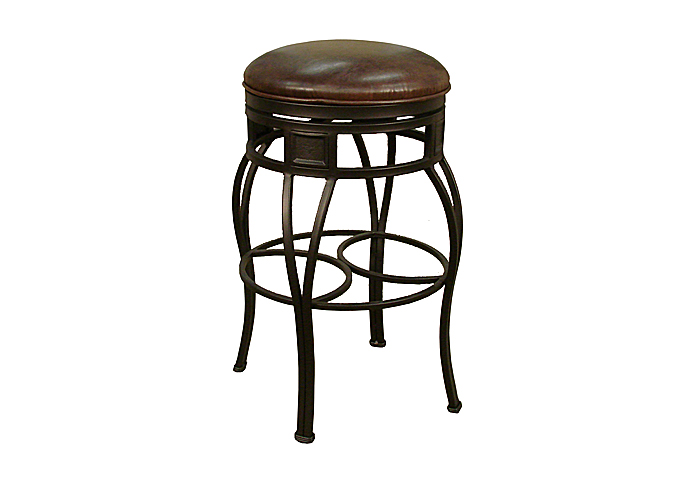 Capri - Backless Bourbon 24"H,American Heritage