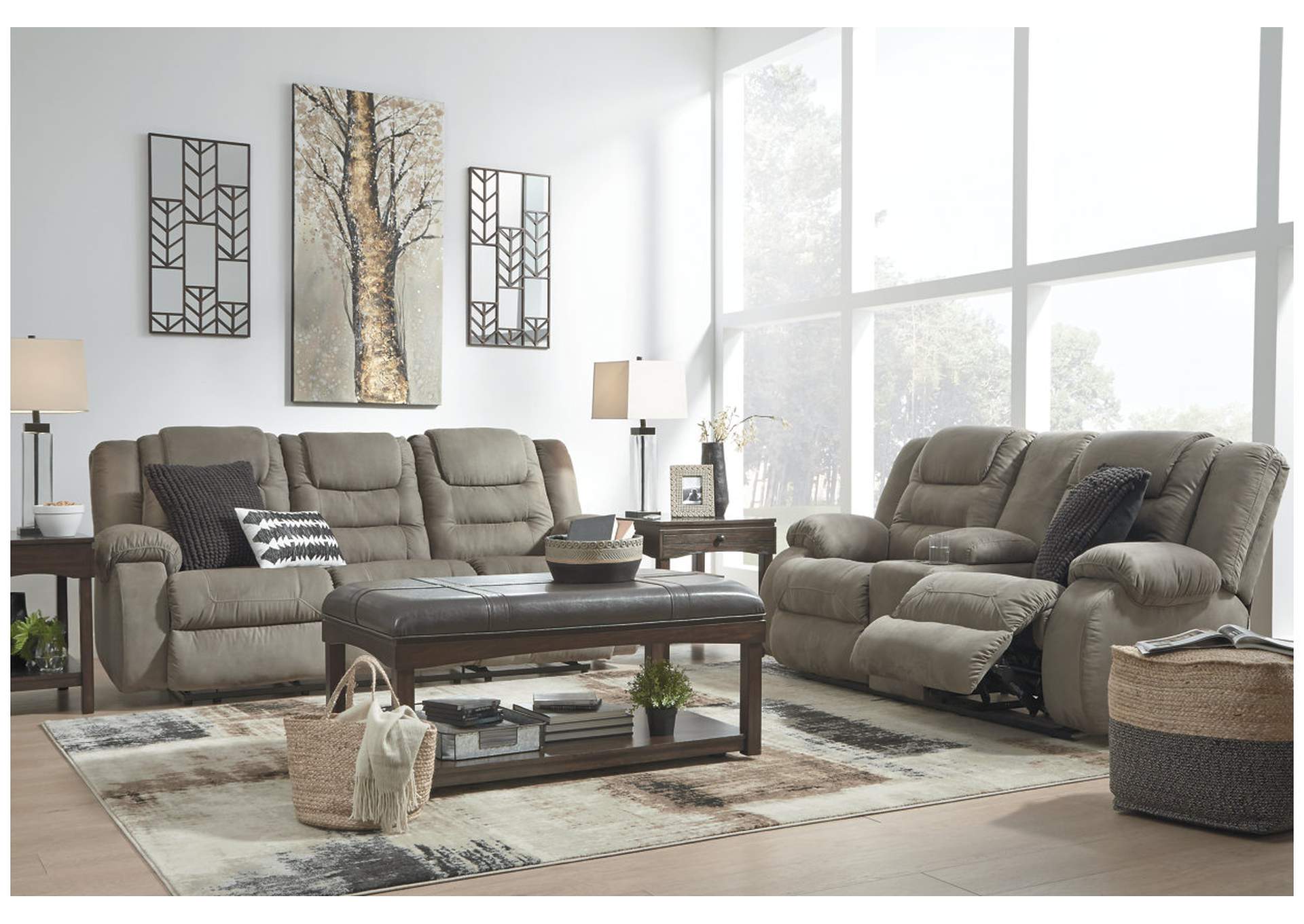 McCade Reclining Loveseat with Console,Signature Design By Ashley