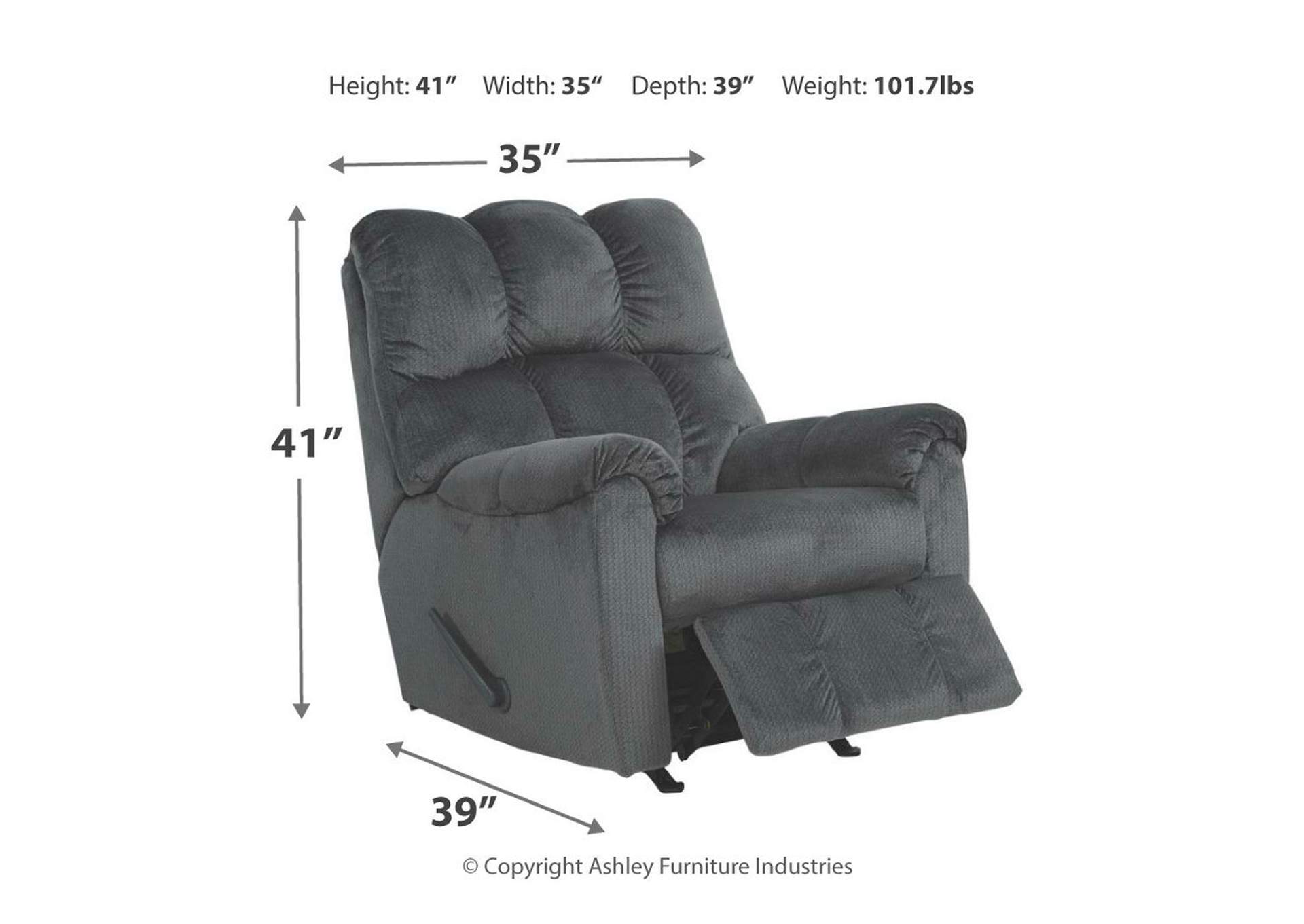 Foxfield Recliner,Signature Design By Ashley