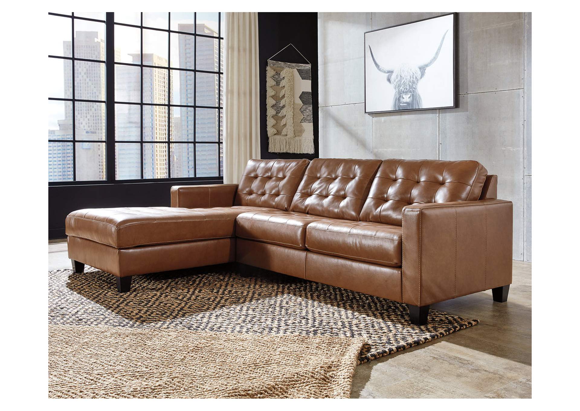 Baskove 2-Piece Sectional with Chaise,Signature Design By Ashley